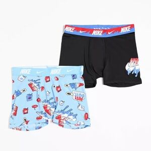 Nike Kids Small Dri-FIT Essential Micro Popsicle 2-Pack Boxers